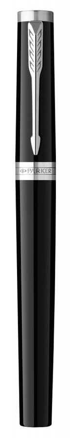 Перьевая ручка Parker "Ingenuity Black CT" перо: F, цвет чернил: blue/black, в подарочной упаковке.