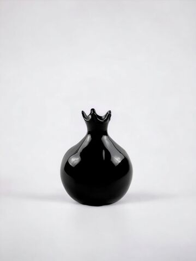 Ваза GraNadE "BlacK" (Черный глянец)