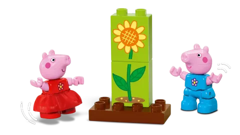 Конструктор LEGO Duplo 10431 Peppa Сад и домик на дереве