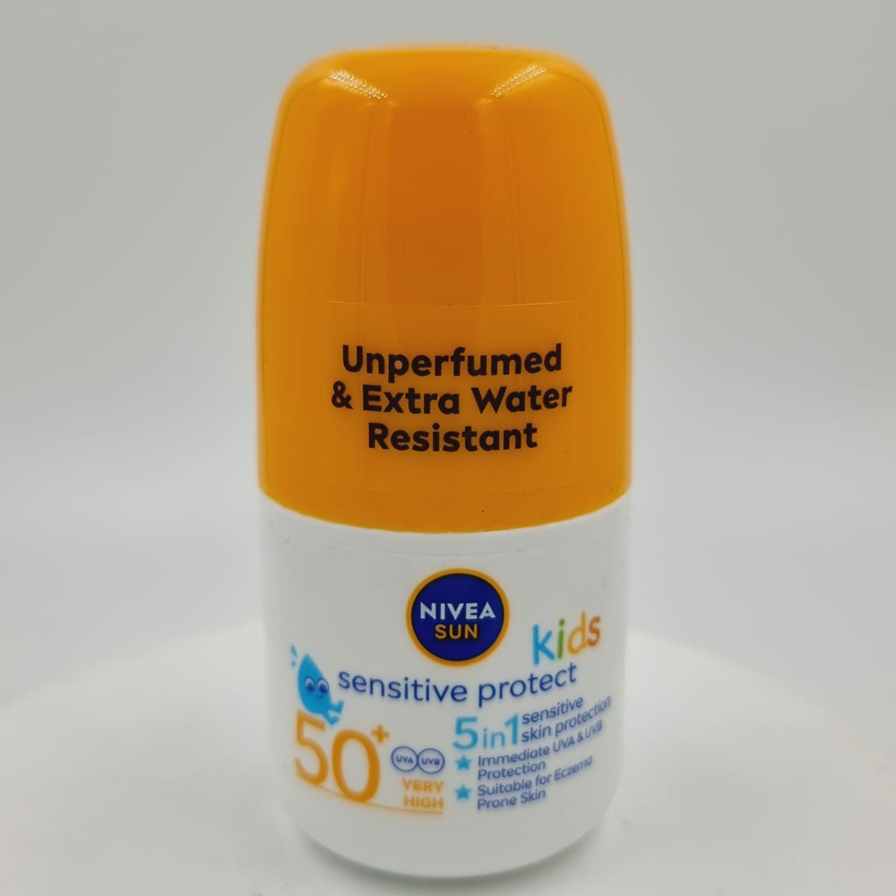 Солнцезащитный детский шариковый лосьон NIVEA VERY HIGH SPF 50+, 50 мл