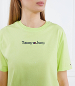 Футболка SERIF LINEAR Tommy Jeans - лимонный(DW0DW15049)