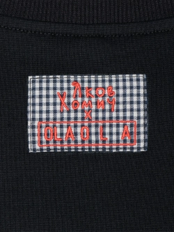 Футболка оверсайз с вышивкой "Медведь" ОЛА ОЛА x Яков Хомич
