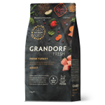 Сухой корм GRANDORF FRESH для взрослых кошек Свежее мясо индейки с бататом