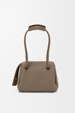Loewe Маленькая сумка Madrid из мягкой зернистой телячьей кожи, серо-коричневый