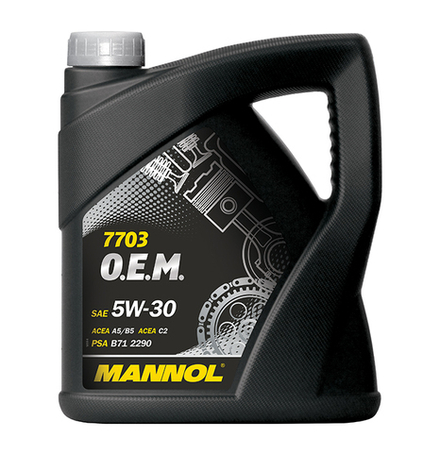 Моторное масло MANNOL O.E.M. Toyota Lexus 5w30 4л