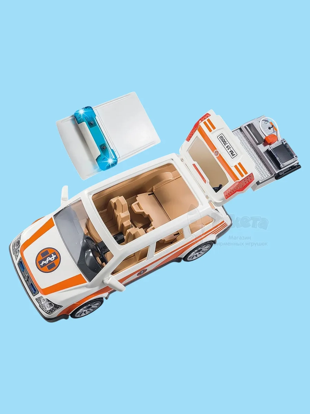 Набор Скорая помощь Playmobil 70050 свет, звук