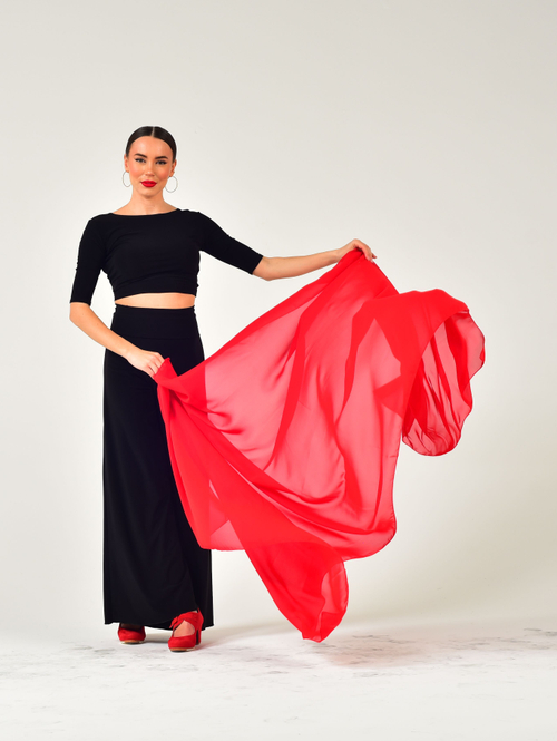 Шаль для восточных танцев Dance Every Wear SM7907 013, красный