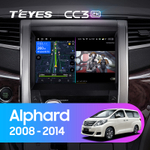 Teyes CC3 2K 9"для Toyota Alphard 2008-2014
