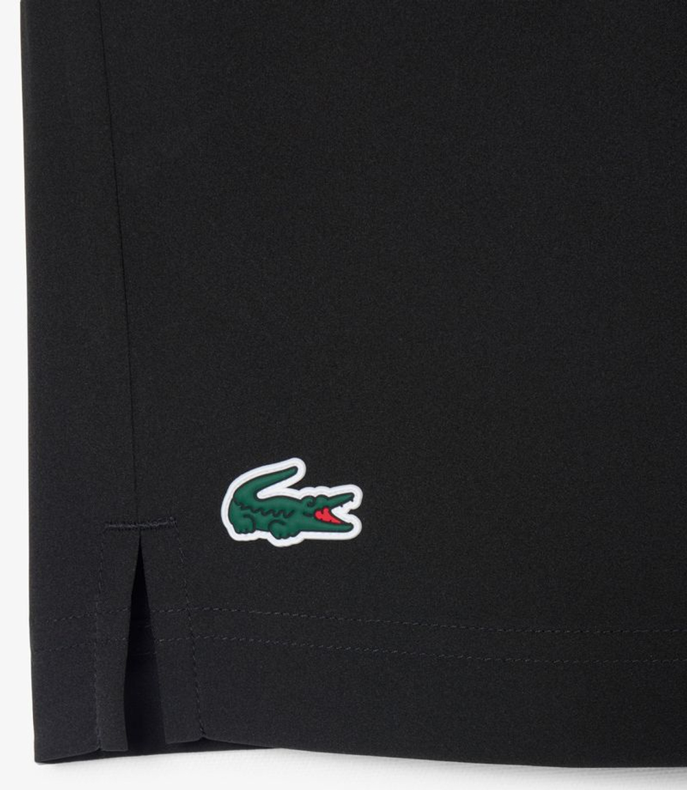 Meskie spodenki tenisowe Lacoste Ultra Dry Reflective - black