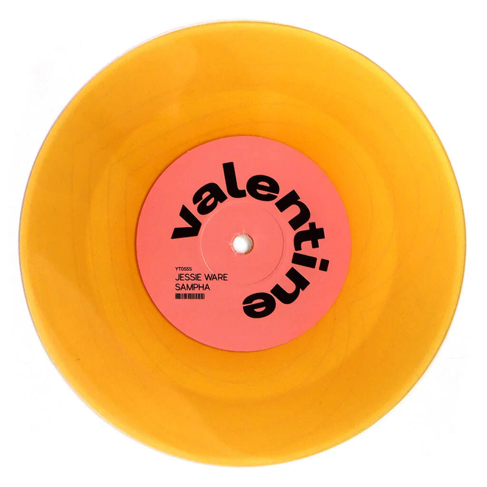 Jessie Ware - Valentine - feat. Sampha, Single Sided 7", 45 RPM