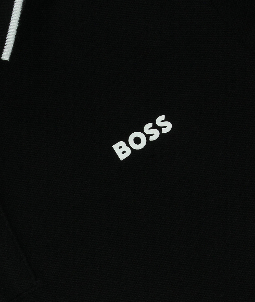 Поло BOSS Kidswear - черный(J25P26)