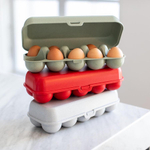 Контейнер для яиц eggs to go, organic, красный