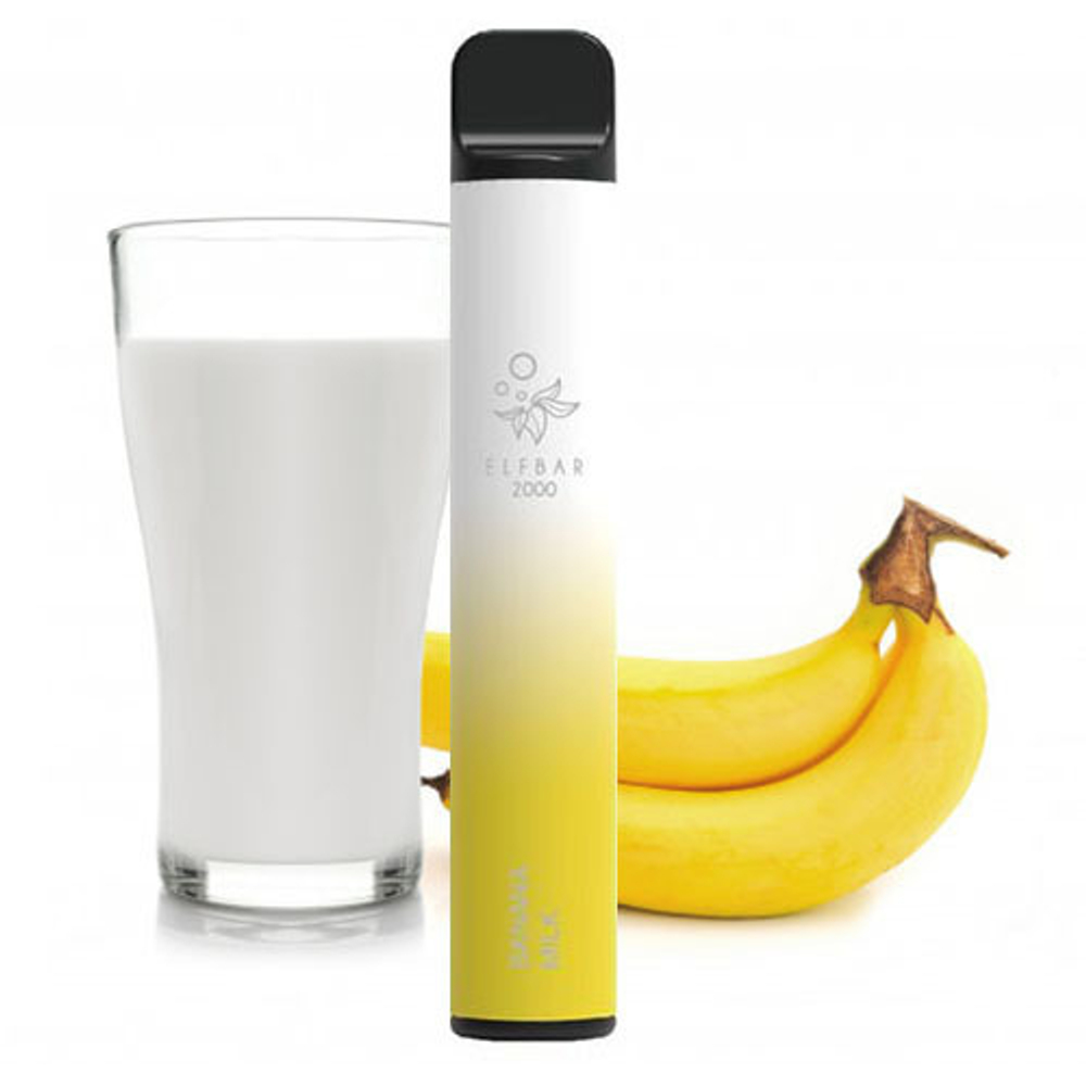 Elf Bar 2000 - Banana Milk (5% nic)