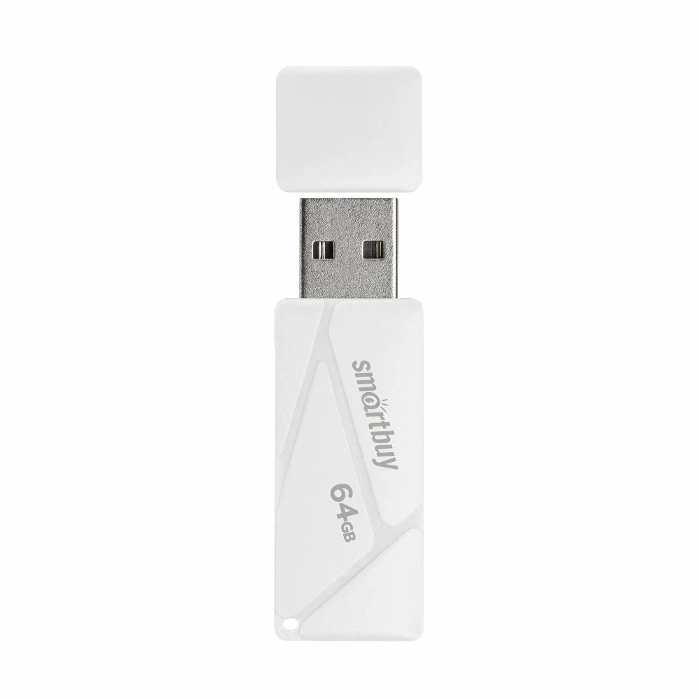 Флешка 64-GB SmartBuy Puzzle белый