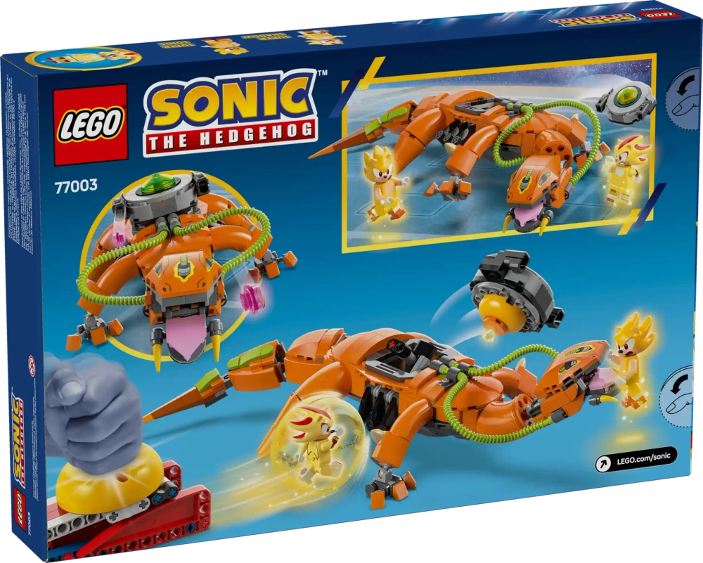 Конструктор LEGO Sonic the Hedgehog 77003 Супер тень против Играет важную роль