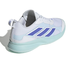 Женские Кроссовки теннисные Adidas Avaflash - белый, Бирюзовый