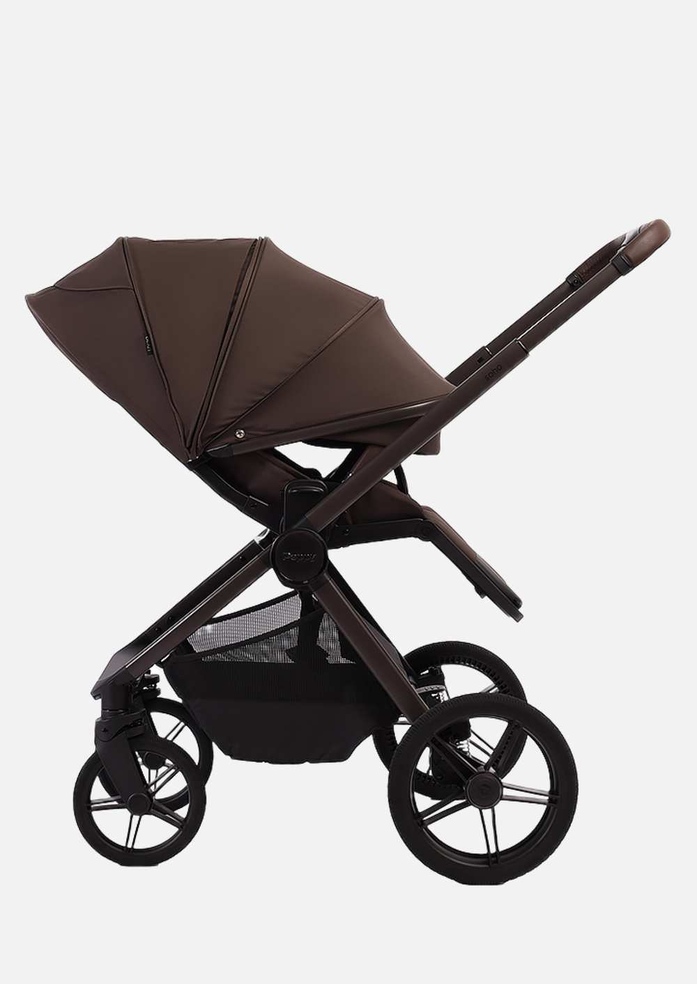 Peppy Коляска детская Soho 2 в 1 Brown коричневый