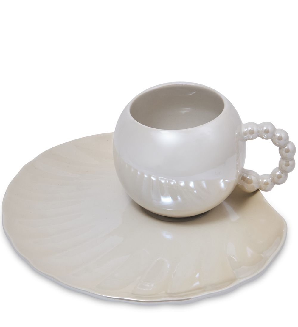 GAEM Art MUG-425/3 Чайная пара «Ракушка»