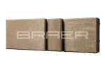 Тротуарная плитка Braer Старый город Ландхаус, Color Mix Миндаль, 60 мм