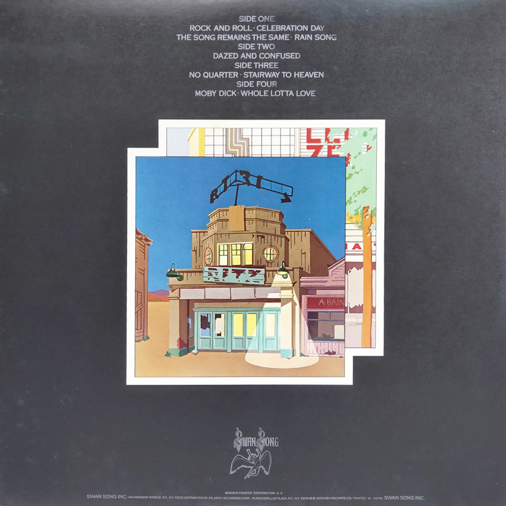 Led Zeppelin / The Song Remains The Same (2LP)
