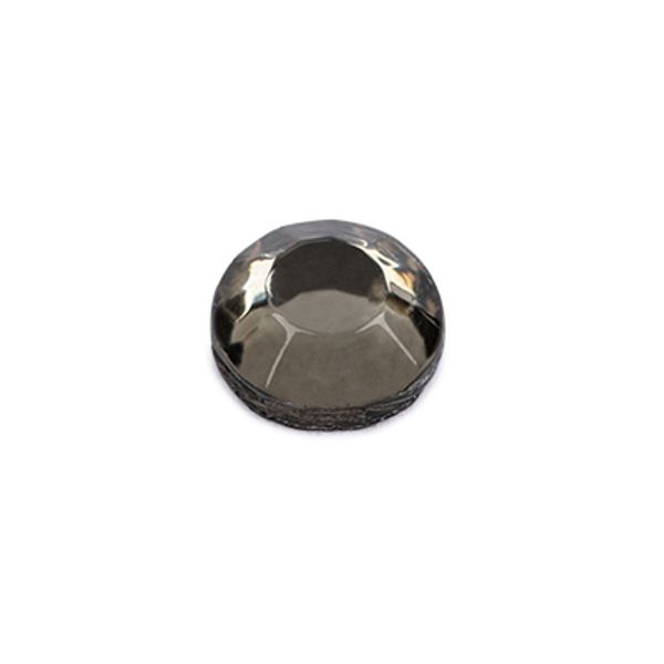 Стразы клеевые акрил 3-3.2 мм, 1х144 шт, SS12 019 св.серый (black diamond), Zlatka RS/144