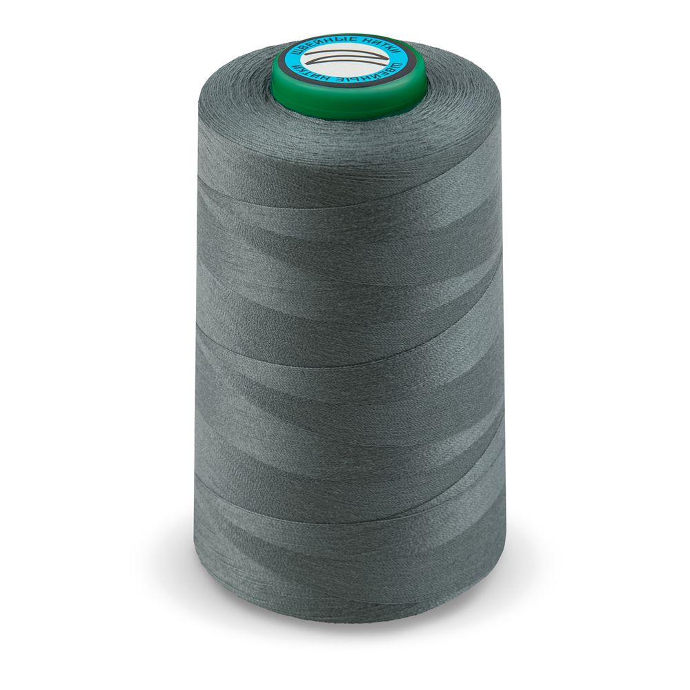 Нитки универсальные Nitka 40/2, 4570 м (5000 ярд) / 1 кат., 371 серый