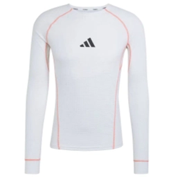 Компрессионная одежда Adidas Terrex Xperior Clima365 Long Sleeve Baselayer - white/semi impact orange