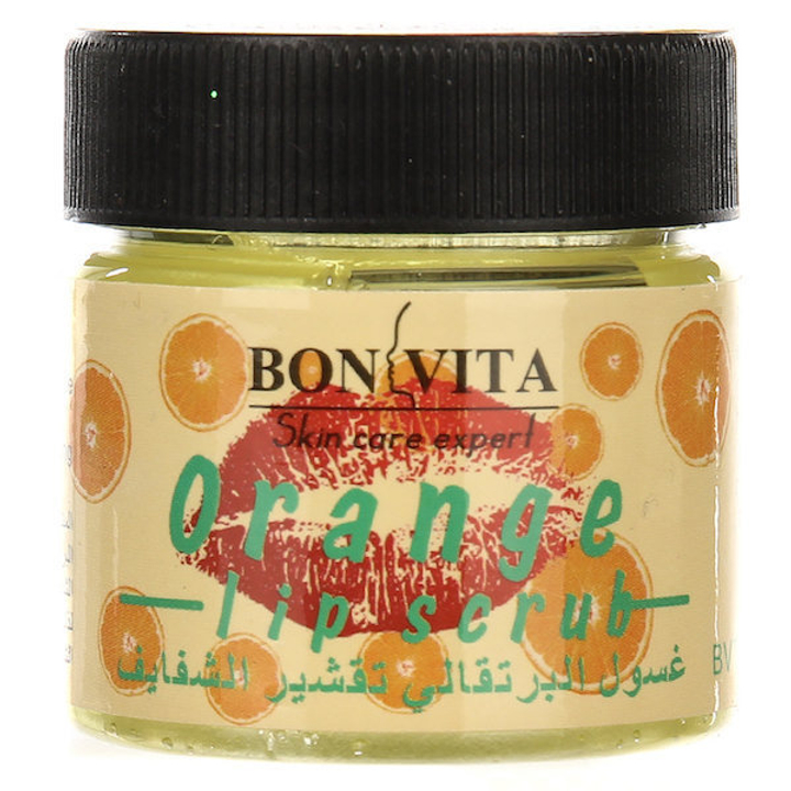 Скраб-бальзам для губ Bon Vita Апельсин Orange Lip Skrub, 40 гр