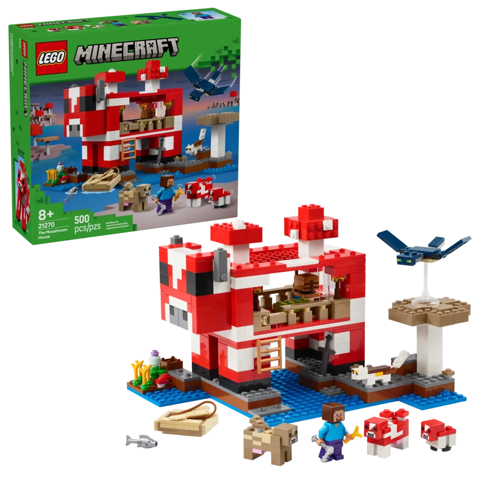 Конструктор LEGO Minecraft 21270 Мухоморный дом