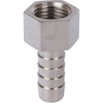 Штуцер с внутренней резьбой STOUT SFT 0066 - 1/4" x 10 мм (латунь никелированная)