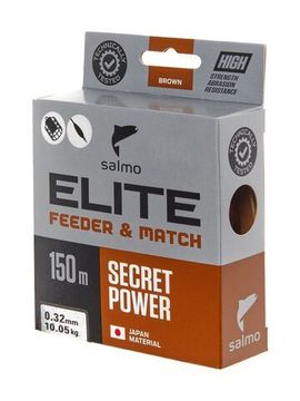 Леска монофильная Salmo Elite FEEDER & MATCH 150 м, 0,32 мм