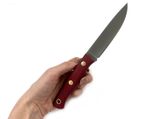 Нож Slender S, N690, микарта красная, 211.0957
