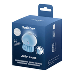 Голубой вакуумный стимулятор клитора в форме медузы Satisfyer Jelly-cious (Цвет: голубой)