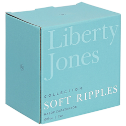 Набор салатников 2шт 16см Liberty Jones Soft Ripples белый