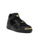 Кожаные кроссовки Giuseppe Zanotti - черный(RW20032)