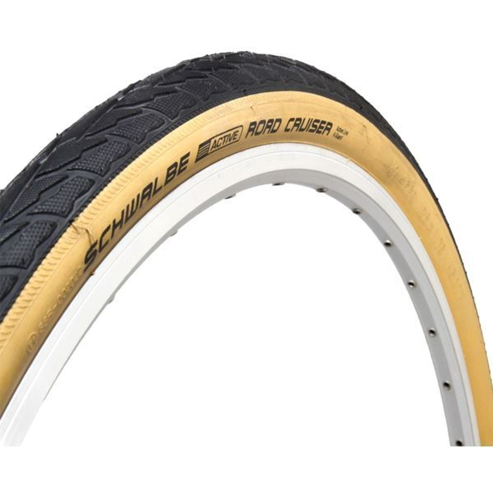 Покрышка 28X1.40 700X35C (37-622) Schwalbe ROAD CRUISER K-GUARD ACTIVE B/G HS484 GREEN, 50EPI
