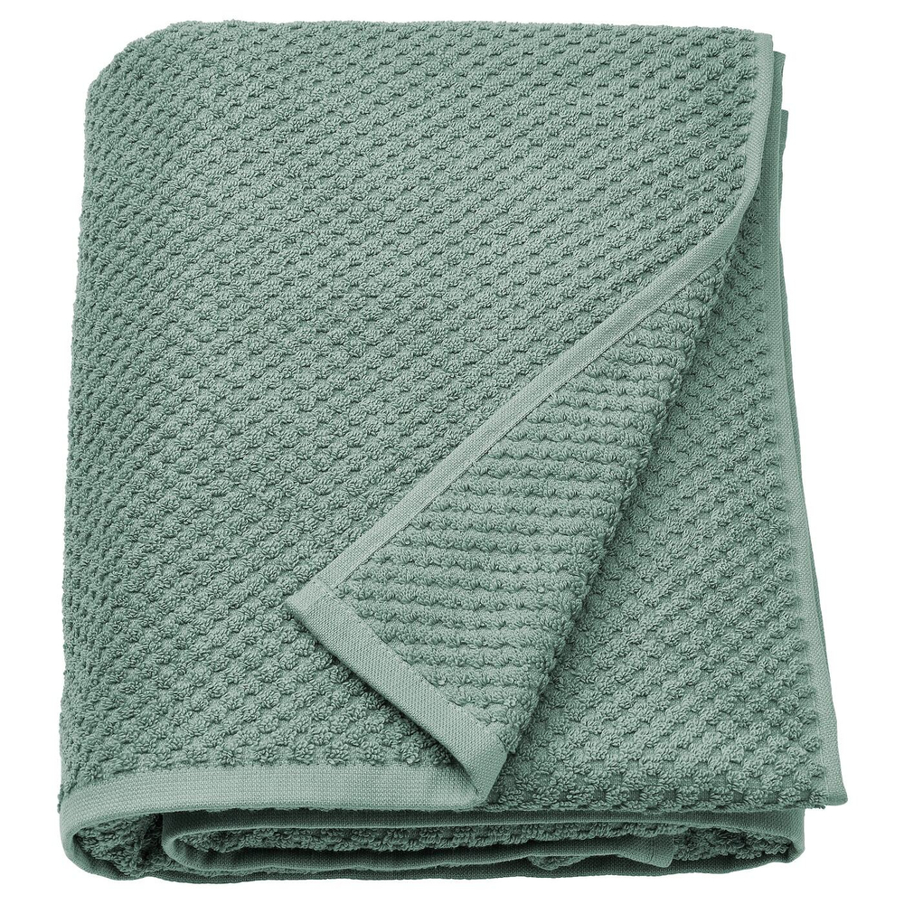 IKEA GULVIAL  (ИКЕА ГУЛВИАЛ)  -  Полотенце банное, бирюзовое, 100x150 см
