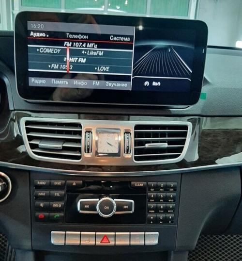 Магнитола для Mercedes-Benz E-класс W212 седан 2009-2012 NTG 4.0 - Kuberg MKD монитор 10.25", Android 11, Быстрая, CarPlay, SIM-слот