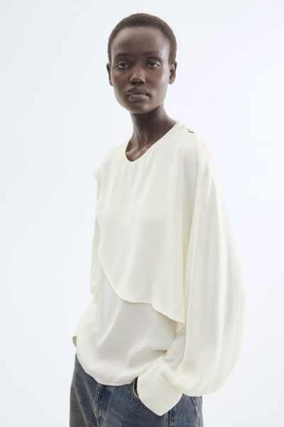 Блузка с накидкой - H&M