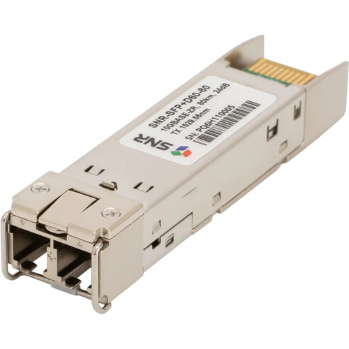 Оптический трансивер SNR SFP+ 10G DWDM 80 км (Ch. 60 / 1529.55 нм) (SNR-SFP+D60-80)