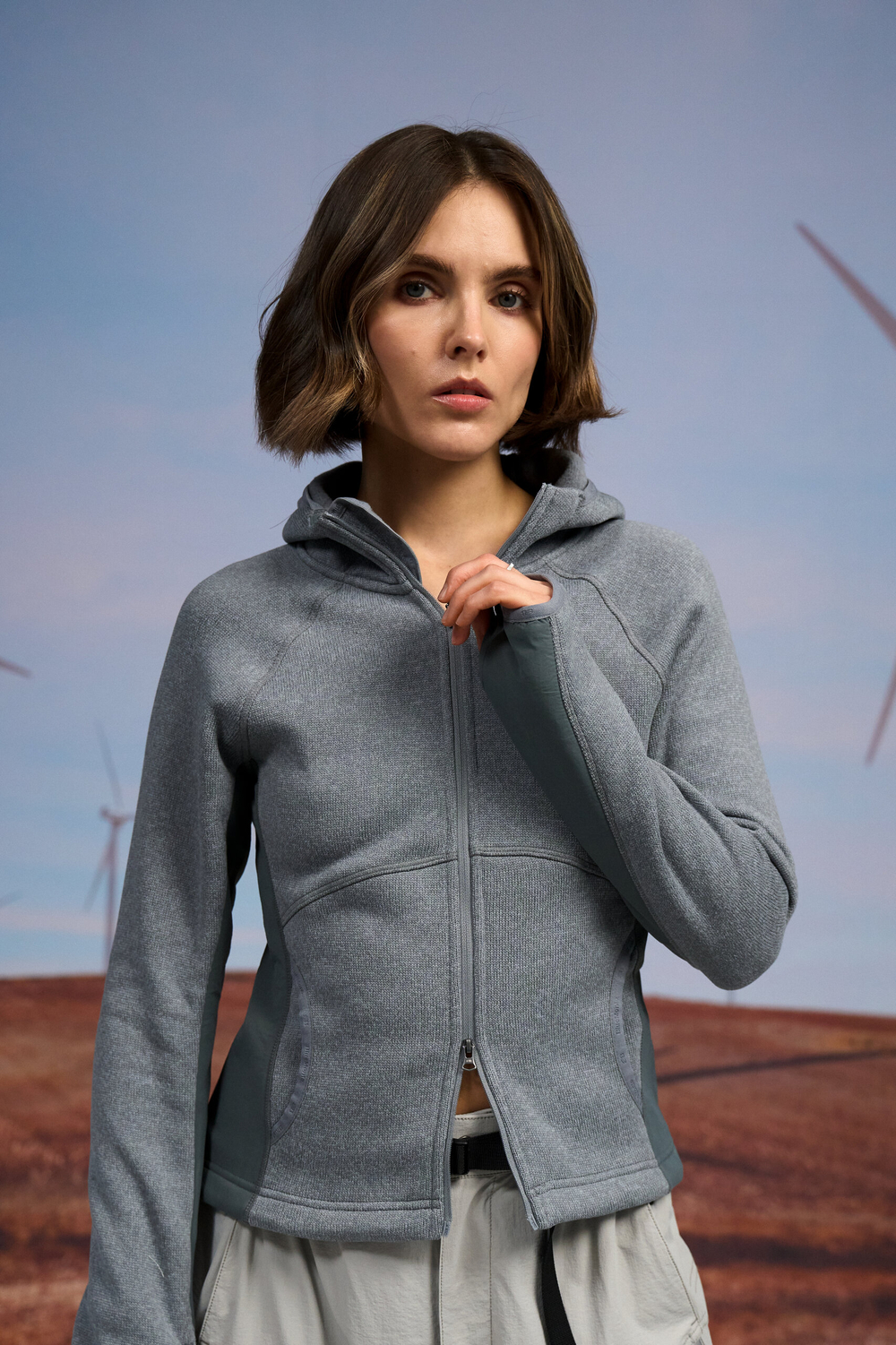 Куртка Nothomme Blue Monte Hooded Fleece Jacket "Tara" Women’s