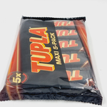 Шоколадные батончики Tupla Double Maxi в молочном шоколаде с жареным миндалем и какао-нугой 250 г (из Финляндии)