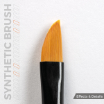 Кисточка AK Interactive Synthetic Brush Dagger XL