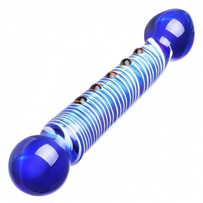 Стимулятор из стекла Polar Lights GD117 (Цвет: Синий)