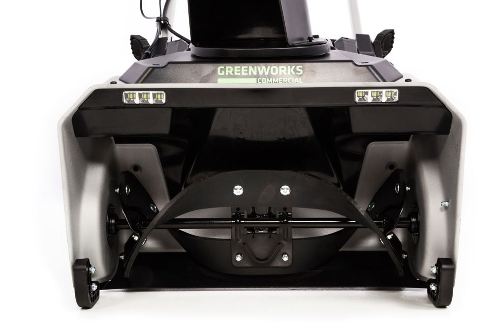 Аккумуляторный снегоуборщик Greenworks GD82STK5, 2602507UС2	,82v, 56 см, c АКБ 2x2.5Aч и двойное ЗУ