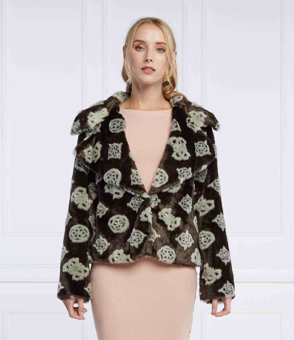мех maddalena GUESS - коричневый(W1BL57 WE9V0)