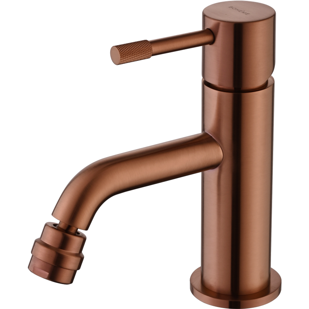 Смеситель для биде Boheme Uno 466-CB Copper Brushed