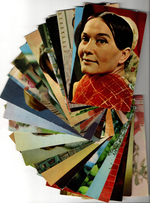 №81 Открытки Артисты и актёры СССР 1970–1980-е г. 25 штук. Цветные, чистые, без повторов