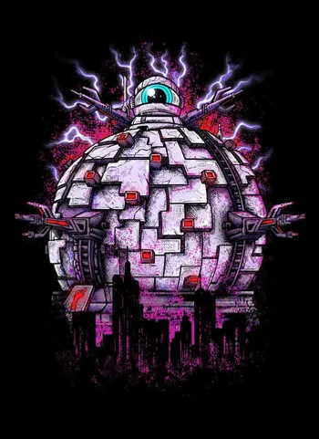 Открытка «TMNT 1987: Technodrome»