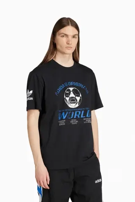 Футболка adidas 90s Football Tee - черный